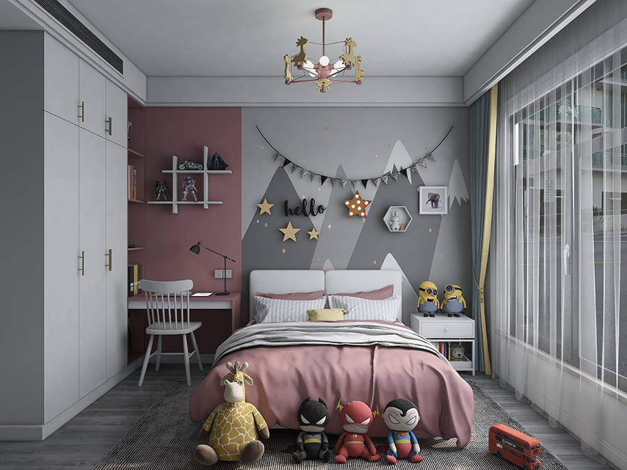 衣柜書桌一體設(shè)計